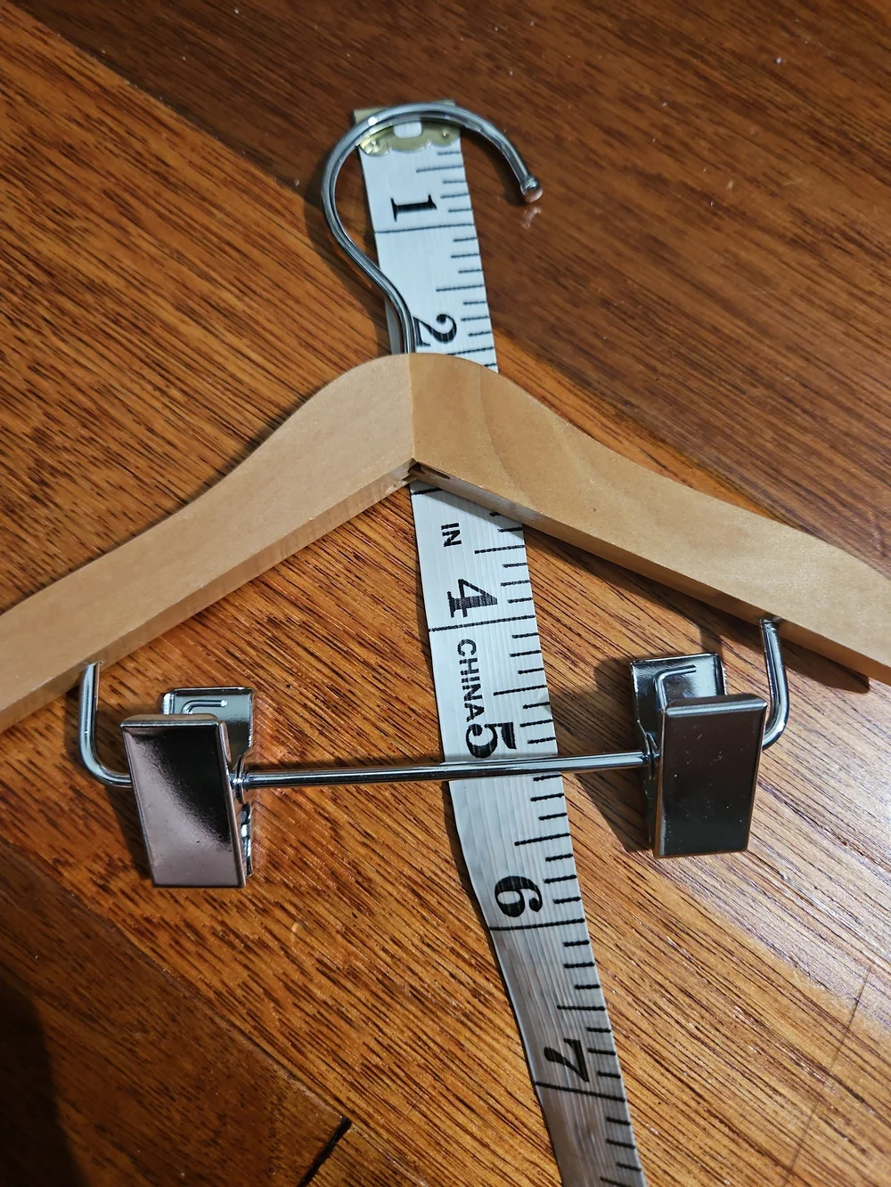 18 Wood Doll, Baby, Scarf Hangers